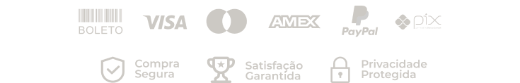 Formas de pagamento aceitas